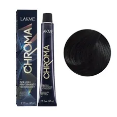 1/00 Крем-фарба для волосся перманентна без аміаку, 60мл Ammonia Free Permanent color CHROMA LAKME