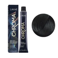 3/00 Крем-фарба для волосся перманентна без аміаку, 60мл Ammonia Free Permanent color CHROMA LAKME
