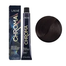 6/65 Крем-фарба для волосся перманентна без аміаку, 60мл Ammonia Free Permanent color CHROMA LAKME