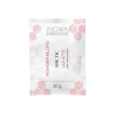 Пудра освітлювальна біла з протеїнами молока (6 levels), 30 г White BLOND ARCTIC with milk proteins Powder Lightener jNOWA Professional