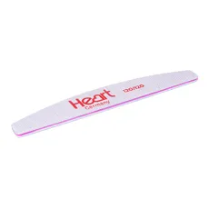 Пилка для нігтів 120/120 грит півмісяць Half Heart