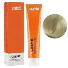 10 найсвітліший блондин Стійка крем-фарба для волосся, 60 мл CREME Permanent Hair Color Subtil