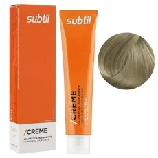 9 дуже світлий блондин Стійка крем-фарба для волосся, 60 мл CREME Permanent Hair Color Subtil