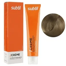 8/3 світлий блондин золотистий Стійка крем-фарба для волосся, 60 мл CREME Permanent Hair Color Subtil