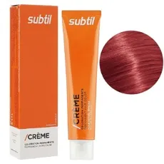 7/40 блондин мідний насичений Стійка крем-фарба для волосся, 60 мл CREME Permanent Hair Color Subtil
