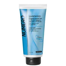 Шампунь для кучерявого волосся з оливковою олією, 300 мл Elasticizing & Frizz-Free Shampoo with Olive oil Curly Numero BRELIL Professional