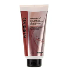 Шампунь для блиску волосся з комплексом цінних олій, 300 мл Illuminating Shampoo with Precious Oils Illuminating Numero BRELIL Professional