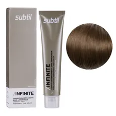 7 блондин Безаміачна стійка крем-фарба для волосся, 60 мл Permanent Hair Color INFINITE SUBTIL