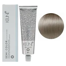9/1 Дуже світлий блондин попелястий Фарба для тонування волосся без аміаку,  60 мл Demi-Permanent Color SЕМІ COLOR KEUNE