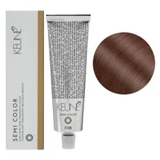 7/35 Середній блондин золотисто-махагоновий Фарба для тонування волосся без аміаку,  60 мл Demi-Permanent Color SЕМІ COLOR KEUNE