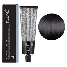 1 Чорний натуральний Фарба перманентна для волосся,  60 мл Permanent Color TINTA COLOR KEUNE 
