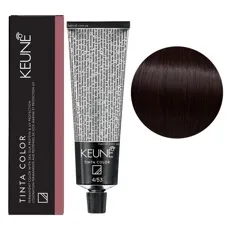4/53 Середньо-коричневий махагоновий-золотисто Фарба перманентна для волосся,  60 мл Permanent Color TINTA COLOR KEUNE