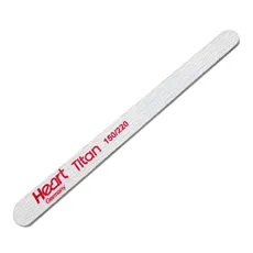 Пилка для нігтів 150/220 грит крапелька Titan Heart