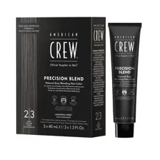 Система маскування сивини (камуфляж) Відтінок: 2-3 DARK, 3*40 мл Precision Blend American Crew