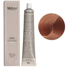 8/4 світлий блондин мідний Фарба перманентна для волосся, 100 мл Permanent Hair Color 3deluxe Professional