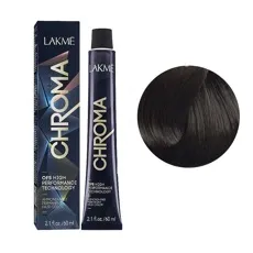 5/61 Крем-фарба для волосся перманентна без аміаку, 60мл Ammonia Free Permanent color CHROMA LAKME