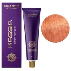 9/4 дуже світлий блондин мідний Крем-фарба перманентна, 90 мл Cream hair color KASSIA DEMIRA Professional