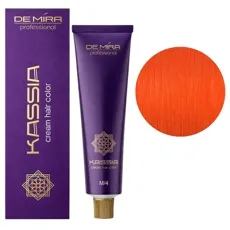 М/4 (помаранчевий мікстон) Крем-фарба перманентна, 90 мл Cream hair color KASSIA DEMIRA Professional