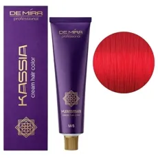 М/5 (червоний мікстон) Крем-фарба перманентна, 90 мл Cream hair color KASSIA DEMIRA Professional