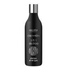 Шампунь безсульфатний 3 в1 для чоловіків, 300 мл SLS Free Shampoo DeMen DEMIRA Professional