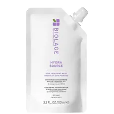 Маска глибокої дії для зволоження сухого волосся з алое вера, 100 мл Deep Treatment Mask HYDRA SOURCE BIOLAGE Hair Spa MATRIX