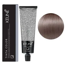 7/18 Середній блондин попелястий мокко Фарба перманентна для волосся,  60 мл Permanent Color TINTA COLOR KEUNE