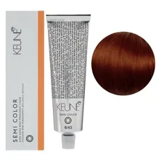 6/43 Темний блондин мідно-золотистий Фарба для тонування волосся без аміаку,  60 мл Demi-Permanent Color SЕМІ COLOR KEUNE
