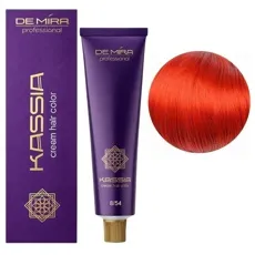 8/54 світлий блондин червоно-мідний Крем-фарба перманентна, 90 мл Cream hair color KASSIA DEMIRA Professional