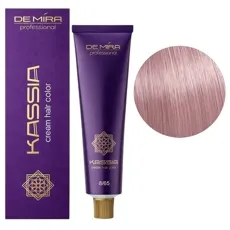 8/65 світлий блондин фіолетово-червоний Крем-фарба перманентна, 90 мл Cream hair color KASSIA DEMIRA Professional