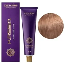8/75 світлий блондин  коричнево-червоний Крем-фарба перманентна, 90 мл Cream hair color KASSIA DEMIRA Professional