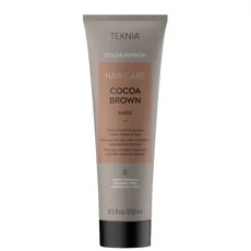Маска для оновлення кольору коричневих відтінків волосся, 250 мл 44222 COCOA BROWN MASK Color Refresh TEKNIA LAKME
