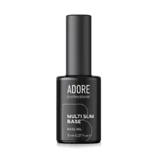База багатофункціональна ADORE Professional Multi Slim Base, для акригелю, гелю, гель-лаку 8 мл 