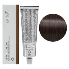 5/81 Світло-коричневий мока-попелястий Фарба для тонування волосся без аміаку,  60 мл Demi-Permanent Color SЕМІ COLOR KEUNE