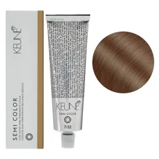 7/32 Середній блондин золотисто-перламутровий Фарба для тонування волосся без аміаку,  60 мл Demi-Permanent Color SЕМІ COLOR KEUNE