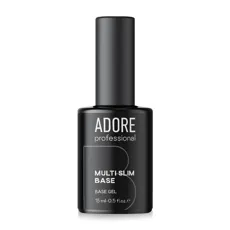 База багатофункціональна ADORE Professional Multi Slim Base, для акригелю, гелю, гель-лаку 15 мл 