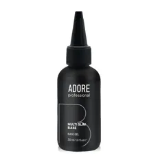 База багатофункціональна ADORE Professional Multi Slim Base, для акригелю, гелю, гель-лаку 30 мл 