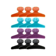 Затискач "Жабка" (1 шт) пластиковий "Fashion Hair" (кольоровий) 3150158 Comair Germany