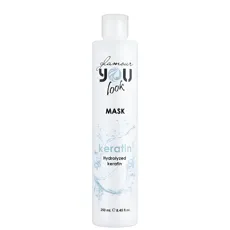 Маска для відновлення волосся з кератином, 250 мл KERATIN MASK You look Professional