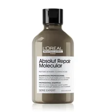 Шампунь для молекулярного відновлення структури пошкодженого волосся, 300мл Shampoo Absolut Repair Molecular Serie Expert L`Oreal Professionnel