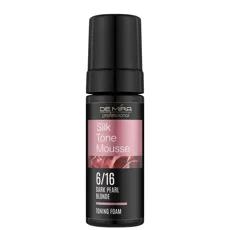 6/16 темний перлинний блонд Тонувальний мус, 120 мл SilkTone Mousse DEMIRA Professional