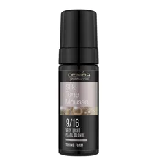 9/16 дуже світлий перлинний блонд Тонувальний мус, 120 мл SilkTone Mousse DEMIRA Professional