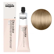 9 Фарба тонуюча на лужній основі без аміаку, 60мл Alkaline Demi-permanent cream color Dia Color L`Oreal Professionnel