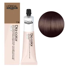 7/8 Фарба тонуюча на лужній основі без аміаку, 60мл Alkaline Demi-permanent cream color Dia Color L`Oreal Professionnel