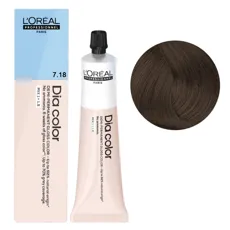 7/18 Фарба тонуюча на лужній основі без аміаку, 60мл Alkaline Demi-permanent cream color Dia Color L`Oreal Professionnel