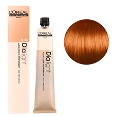 8/43 Фарба-гель тонуюча на кислотній основі без аміаку, 60мл Acidic Gloss Color Dia Light L`Oreal Professionnel