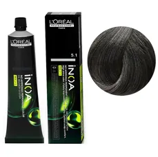 5/1 Фарба для волосся стійка без аміаку, 60мл No-Ammonia Permanent Color  INOA L`Oreal Professionnel 