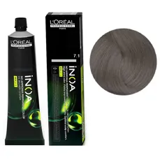 7/1 Фарба для волосся стійка без аміаку, 60мл No-Ammonia Permanent Color  INOA L`Oreal Professionnel 
