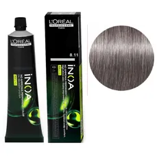 8/11 Фарба для волосся стійка без аміаку, 60мл No-Ammonia Permanent Color  INOA L`Oreal Professionnel 