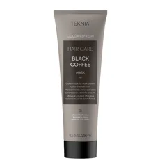 Маска для оновлення темних коричневих відтінків волосся, 250 мл 44042 BLACK COFFEE MASK Color Refresh TEKNIA LAKME