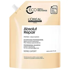 Шампунь для інтенсивного відновлення волосся, 1500мл (Refil) Shampoo Absolut Repair Serie Expert L`Oreal Professionnel